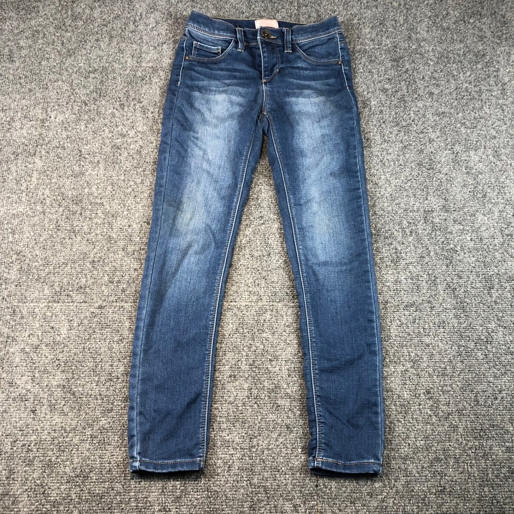 Squeeze‎ Girls Blue Denim Jeans Size 10 Skinny Fit Stretch Comfort Everyday Wear